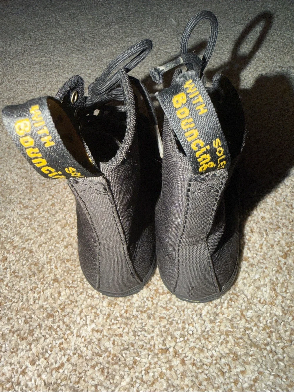 DR MARTENS YOUTH SHERIDAN CASUAL CANVAS BOOTS Size 13